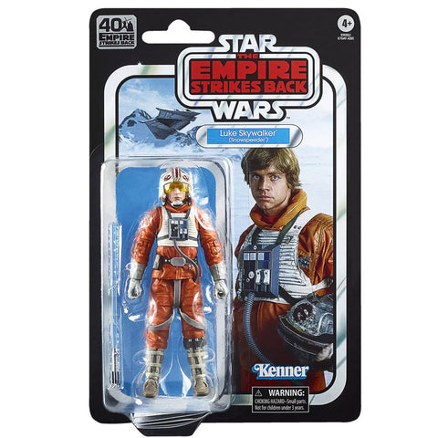 Hasbro Star Wars The Black Series Empire Strikes Back TESB 40th anniversary Luke Skywalker Snowspeeder Hoth Box Package Front