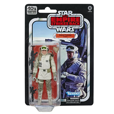 Hasbro Star Wars The Black Series Rebel Soldier Hoth 40th Anniversary Empire Stirkes Back TESB Box Package Front