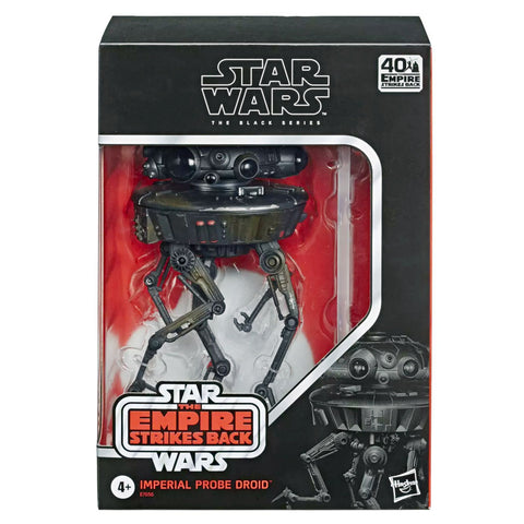Star Wars The Black Series D3 Imperial Probe Droid Box Package Front Deluxe