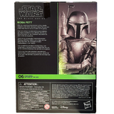 Hasbro Star Wars The Black Series ROTJ Boba Fett Deluxe Box Package back