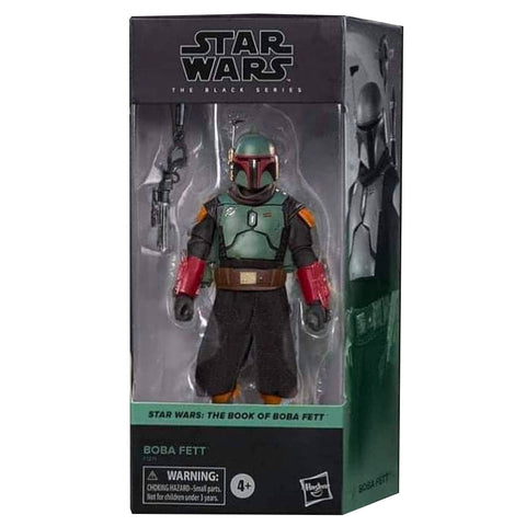 hasbro Star Wars The Black Series Book of Boba Fett 6-inch box package front