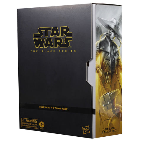 Hasbro Star Wars The Black Series Deluxe Cad Bane & Todo 360 droid pulse exclusive box package front