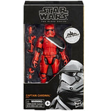Hasbro Star Wars The Black Series Galaxy's Edge Outpost Captain Cardinal Red stormtrooper target exclusive box package front
