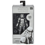 Hasbro Star Wars The Black Series Carbonized Collection Stormtrooper Silver Box Package Front