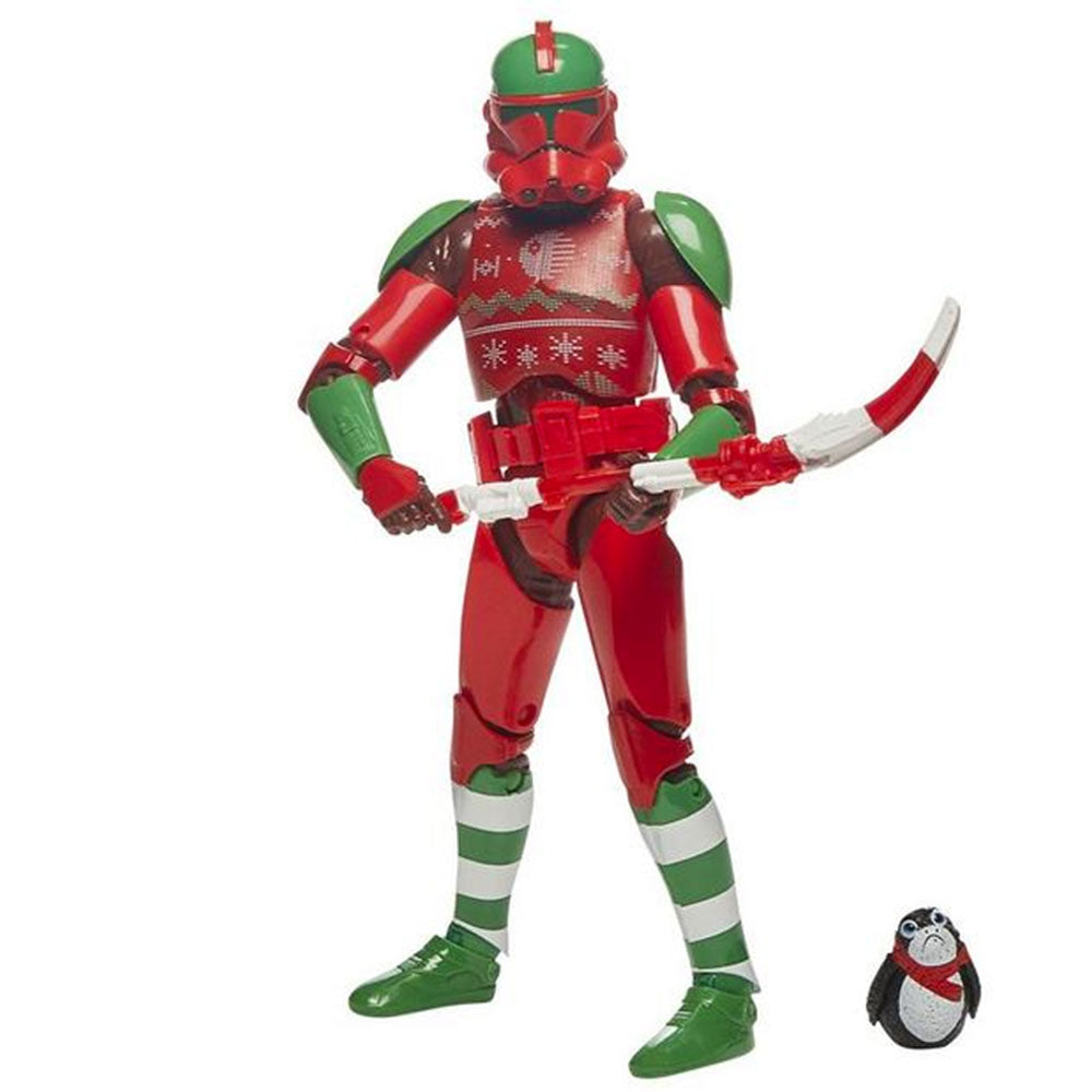 Buy Star Wars Black Series Clone Trooper Holiday Edition Exclusive Toy ...