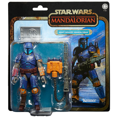 Hasbro Star Wars The Black Series Deluxe Credit Collection Heavy Infantry Mandalorian best buy exclusive box package front