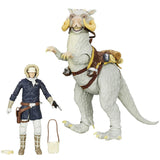 Hasbro Star Wars The Black Series Deluxe Han Solo and tauntaun hoth action figure toys