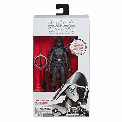 Hasbro Star Wars The Black Series First Edition White Box Second Sister Inquisitor Package