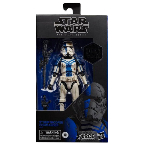 Hasbro The Black Series Gaming Greats The Force Unleashed Stormtrooper Commander Box Package Front