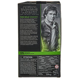 Hasbro Star Wars The Black Series Han Solo Endor Box Package Back