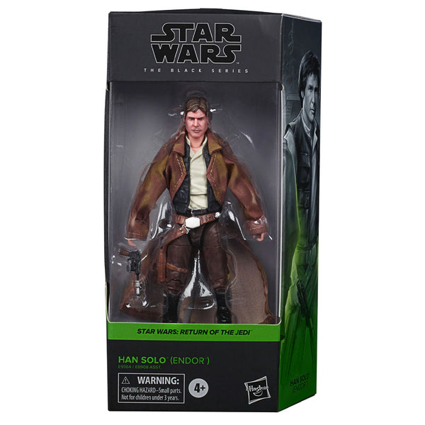 Star Wars The Black Series Return of the Jedi Han Solo (Endor) - 6-inch