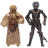 Star Wars The Black Series 40th Anniversary Bounty Hunters 4-Lom & Zuckuss - 2-pack