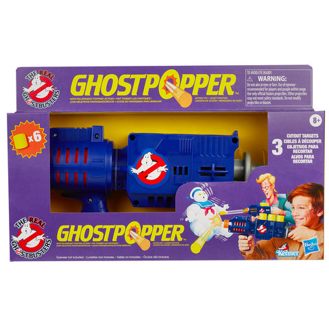 Hasbro The Real Ghostbusters Ghostpopper Reissue box package front