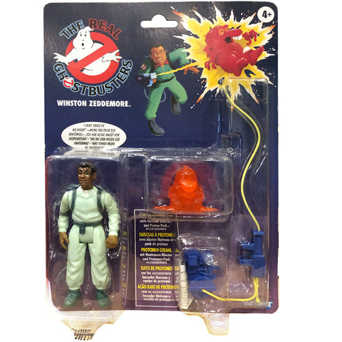 Hasbro The Real Ghostbusters Kenner Reissue Winstom Zeddemore Multilingual box package front
