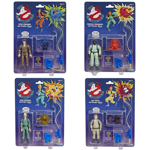 Hasbro The Real Ghostbusters Reissue Walmart Complete set bundle of 4 box package