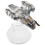 Mattel Hot Wheels Starships Star Wars Die-Cast Razor Crest black box vehicle flight stand