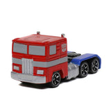 Jada Nano Hollywood Rides Transformers G1 Die Cast Collector's Series 3-pack Optimus Prime Semi toy