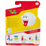 Jakks Pacific World of Nintendo Super Mario Bros. boo with coin 4-inch box package back