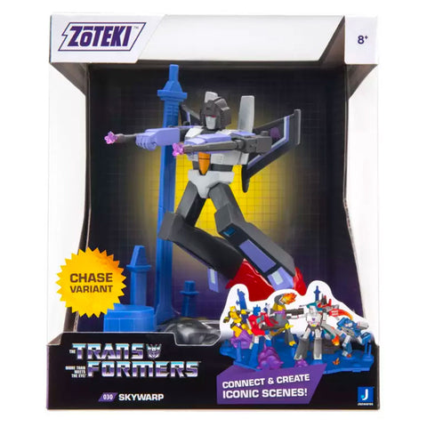Jazwares Zoteki Transformers Series 1 G1 Skywarp Chase Variant box package front