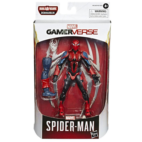Hasbro Marvel Legends Gamerverse Spider-Armor Mark III Spider-Man Box Package Demogoblin