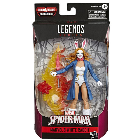 Hasbro Marvel Legends Spider-Man Demogoblin Marvel's White Rabbit Box Package