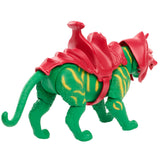 MOTU Mattle Masters of the Universe Origins Battle Cat Retro Play green tiger action figure toy back