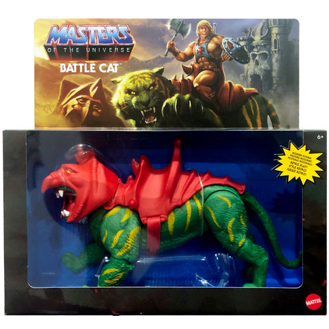 MOTU Mattle Masters of the Universe Origins Battle Cat Retro Play box package front