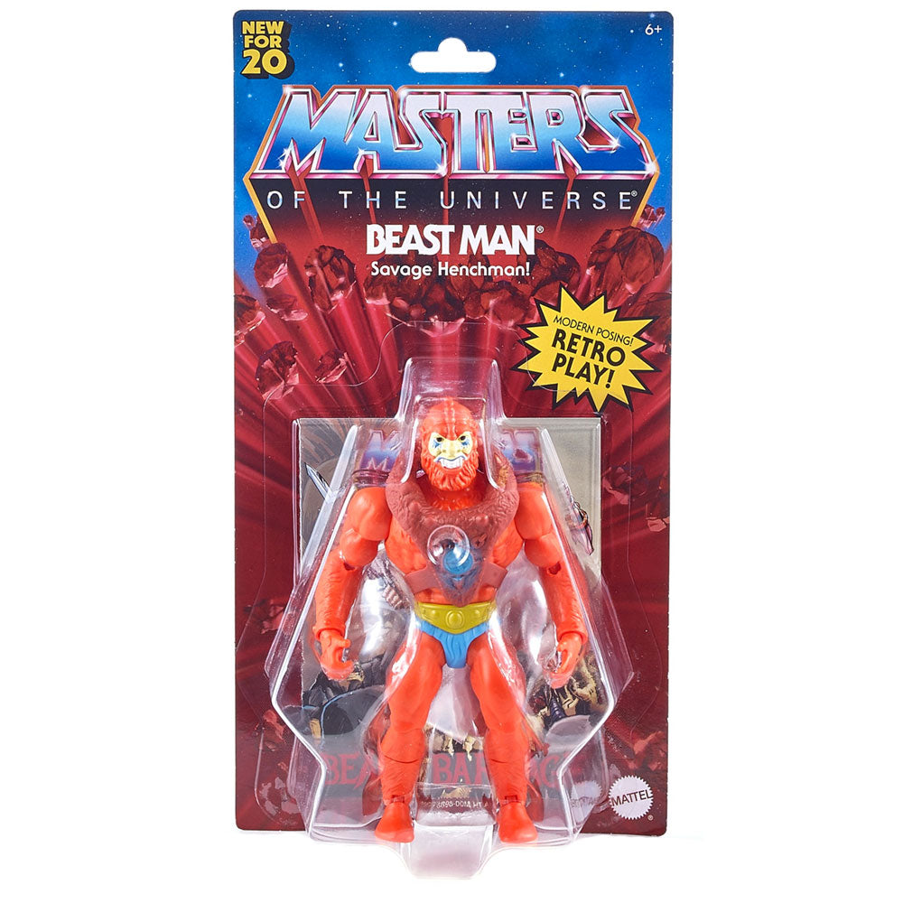Mattel Masters of The Universe Origins Beast Man - Retro Play Mattel Masters of The Universe Origins Beast Man - Retro Play