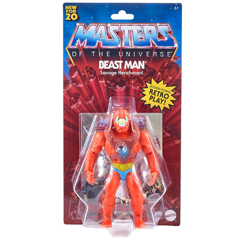 Mattel MOTU Masters of the Universe Origins Beast Man Box package front