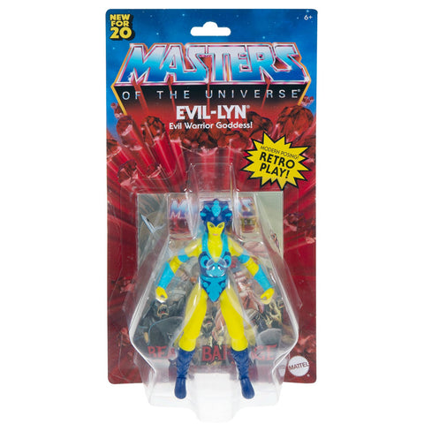 Mattle MOTU Masters of the Universe Origins Evil-Lyn Box package front