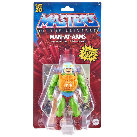 Mattel MOTU Masters of the Universe Origins Man-At-Arms box package front