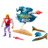 Mattle MOTU Masters of the Universe Origins Prince adam Sky Sled giftset action figure toy accessories