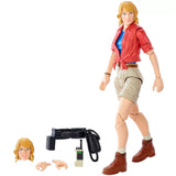 Mattel Jurassic Park Amber Collection Dr. Ellie Sattler Laura Dern action figure toy accessories