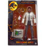 Mattel Jurassic Park Amber Collection John Raymond Arnold Samuel L. Jackson box package front