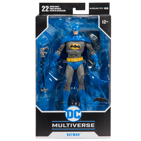 McFarlance Toys DC Multiverse Blue Gray Batman Detective Comics 1000 Box Package Front