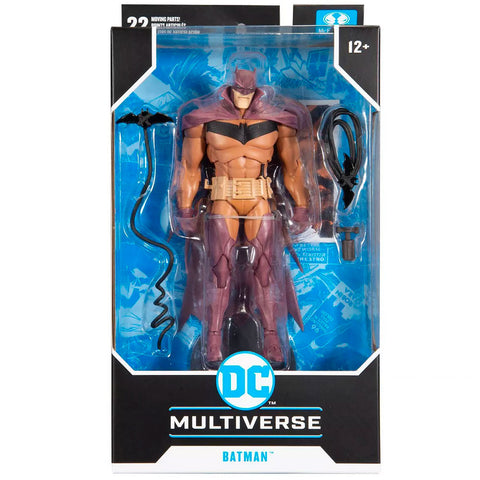 Mcfarlane Toy DC Multiverse Batman Curse of the White Knight Red Edition Box Package front