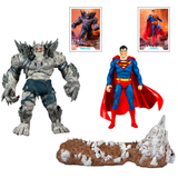 Mcfarlane Toys DC Multiverse Batman Earth-1 Devastator vs Superman 2-pack toy accessories