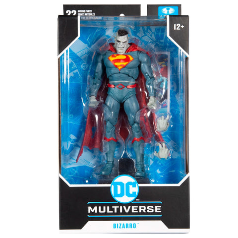 Mcfarlane Toys DC Multiverse Bizarro Superman 7-inch box package front