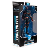 McFarlane Toys DC Multiverse Deathstroke Arkham Origins box package front angle