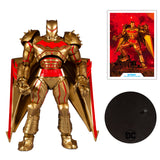 Mcfarlane Toys DC Multiverse Hellbat Suit Batman Gold Edition Action Figure Toy Accessories