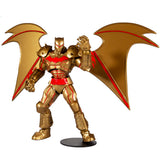 Mcfarlane Toys DC Multiverse Hellbat Suit Batman Gold Edition Action FIgure toy