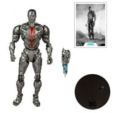 Mcfarlane toys dc multiverse justice league 2021 cyborg with face shield walmart exclusive action figure toy accessories