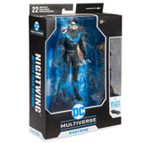 Mcfarlane Toys DC Multiverse Nightwing Better Than Batman box package Angle