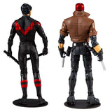 McFarlane Toys DC Multiverse Nightwing Red Hood Target Exclusive action figure toys back