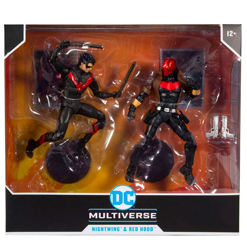 McFarlane Toys DC Multiverse Nightwing Red Hood Target Exclusive box package front