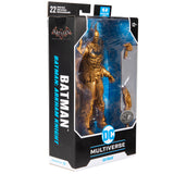 McFarlane Toys DC Multiverse Platinum Edition Batman arkham knight bronze chase variant box package front angle