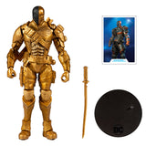 McFarlane Toys DC Multiverse Platinum Edition Deathstroke arkham origins bronze chase variant action figure toy accessories