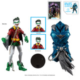 Mcfarlane Toys DC Multiverse Robin Crow Earth-22 Dark Knights: Metal Action figure toy accessories