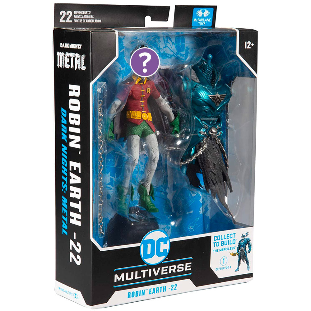 McFarlane Toys DC Multiverse Robin Crow Earth-22 Dark Knights: Metal - 7-inch McFarlane Toys DC Multiverse Robin Crow Earth-22 Dark Knights: Metal - 7-inch