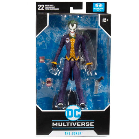 McFarlane Toys DC Multiver The Joker Arkham Asylum Box Package Front
